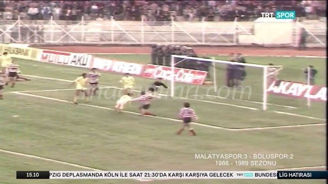 Malatyaspor 3-2 Boluspor [HD] 29.10.1988 - 1988-1989 Turkish 1st League Matchday 11