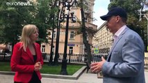 Flucht nach Moskau: Waleri Zepkalo im euronews-Interview