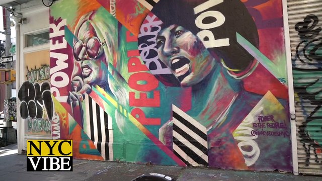 NYC Artists use Street Art to Spread Messages of Support for Black Lives Matter