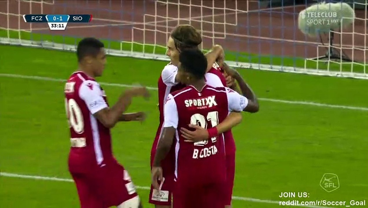 Roberts Uldrikis Goal HD - FC Zurich 0 - 1 FC Sion - 28.07.2020 (Full Replay)