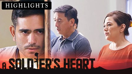 Alex quietly watches the Marasigans from afar before taking his leave | A Soldier's Heart