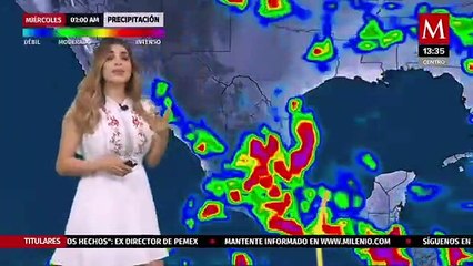 Pamela Longoria nos da el pronóstico del tiempo para este martes 28 de julio