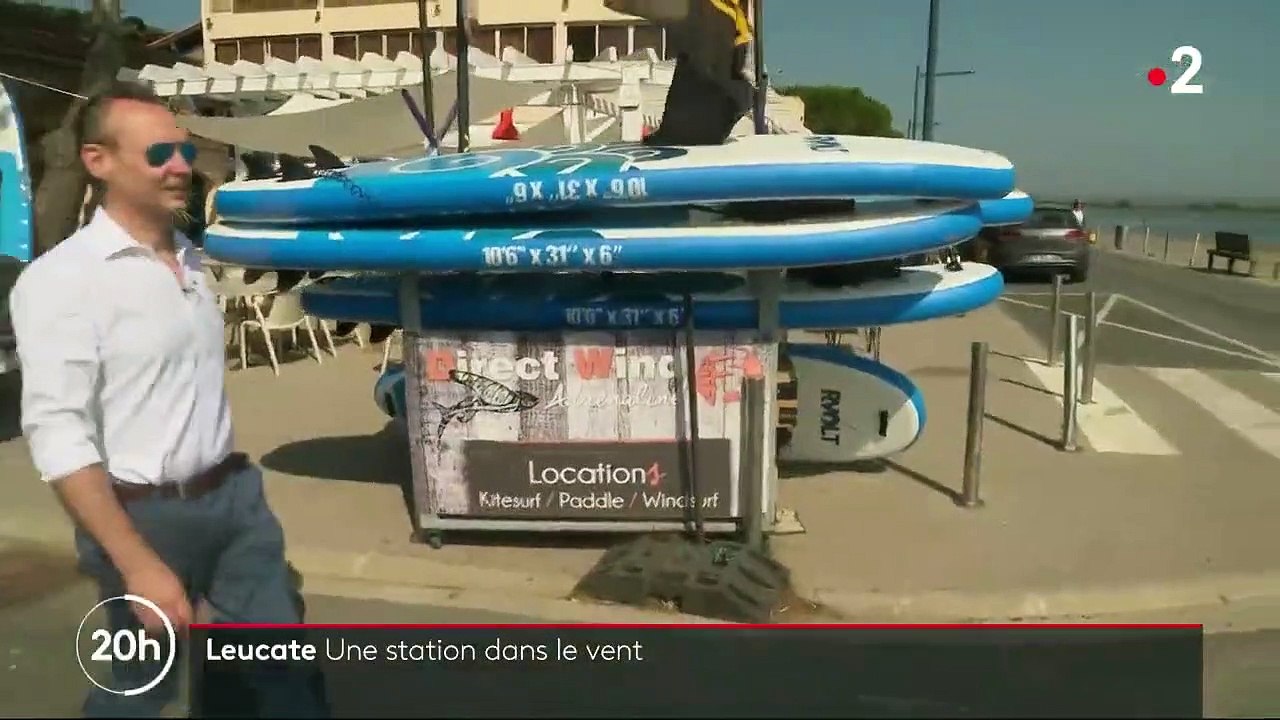 Aude : la plage de Leucate, paradis des sports de glisse