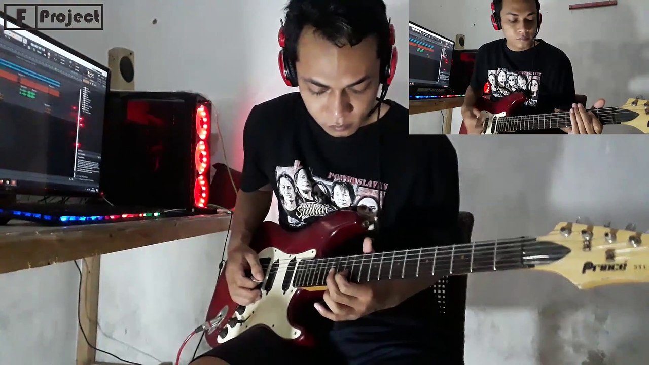 Malam Ini - Powerslaves | Guitar Cover - Fproject