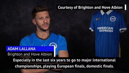 Lallana looking to put trophy winning experience to good use at Brighton