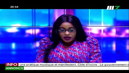 JT BAMBARA 19H30 DU 28 JUILLET 2020