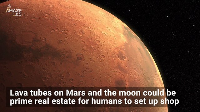 Lava Tubes on Mars and the Moon Are So Big Humans Could Settle There