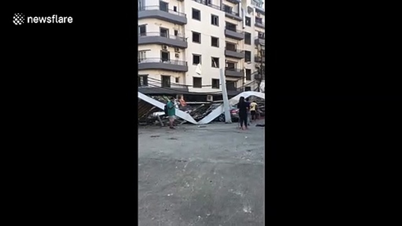 Civilians take to the streets to clear destruction left by Beirut blast