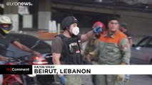 امدادرسانی در ویرانه‌های به جا مانده از پاریس خاورمیانه