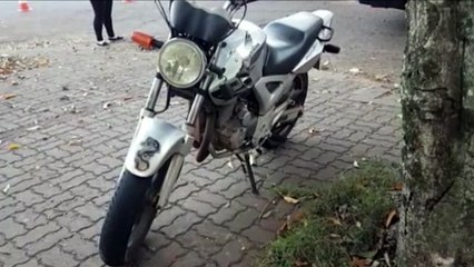 Homem fica ferido após se envolver em acidente com carro e moto no Alto Alegre