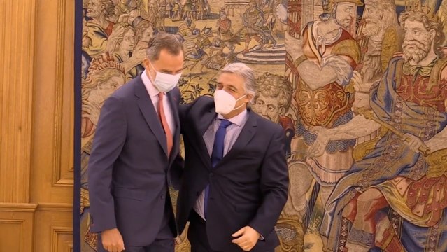El Rey Felipe VI reaparece tras la salida de Don Juan Carlos I de España