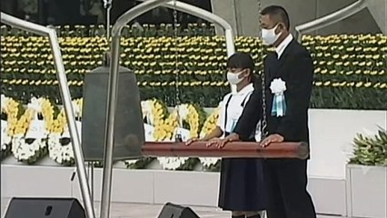 Japão recorda 75 anos da bomba nuclear