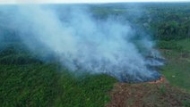 Wildfires rage in Amazon rainforest