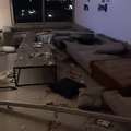 آثار تدمير منزل نادين نسيب نجيم بعد انفجار بيروت