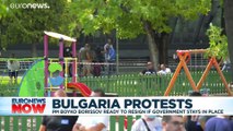 Bulgarian PM Borissov's offer to step down fails to deter protesters