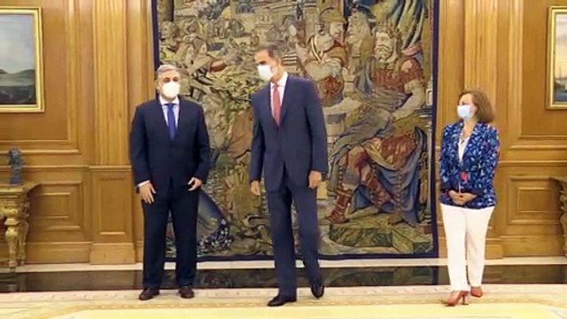 El Rey Felipe VI reaparece tras la salida de Don Juan Carlos I de España
