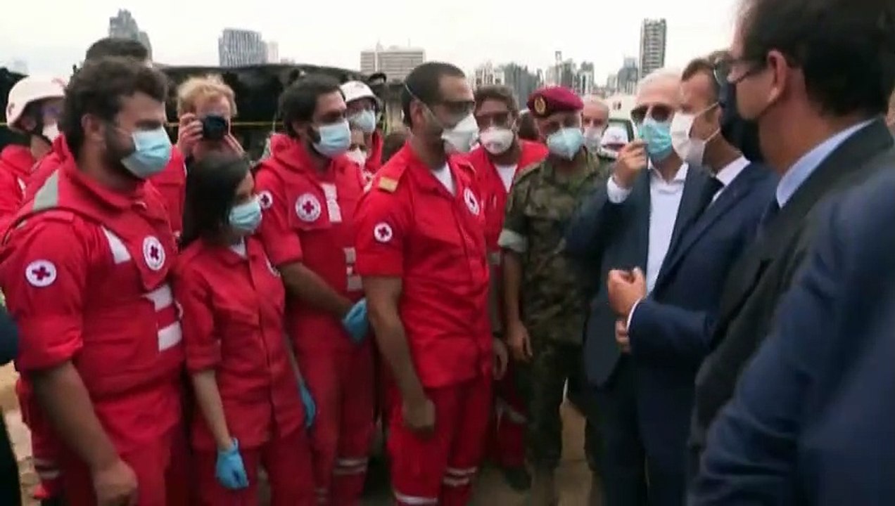 Macron verspricht dem Libanon Hilfe und mahnt Reformen an