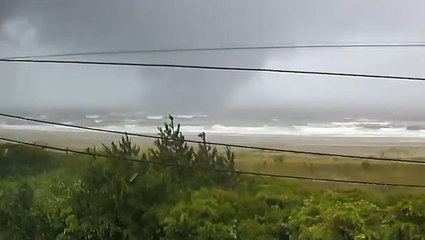 Isaias spins up tornado along Jersey shore