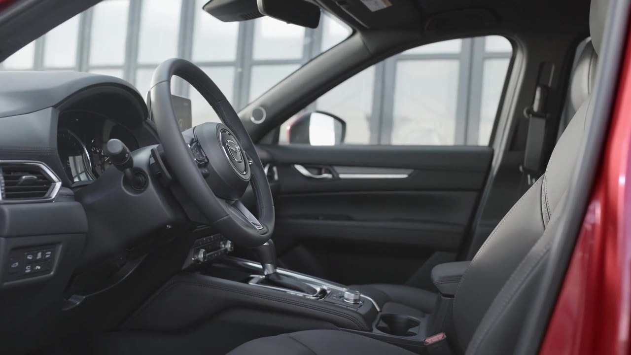 2020 Mazda CX-5 Interior Design in Soul Red Crystal and Machine Grey