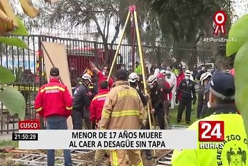 Cusco: joven de 17 años cayó en un pozo y desapareció en San Jerónimo