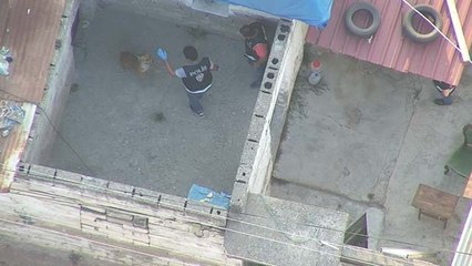 Çete operasyonunda polise pitbull şoku