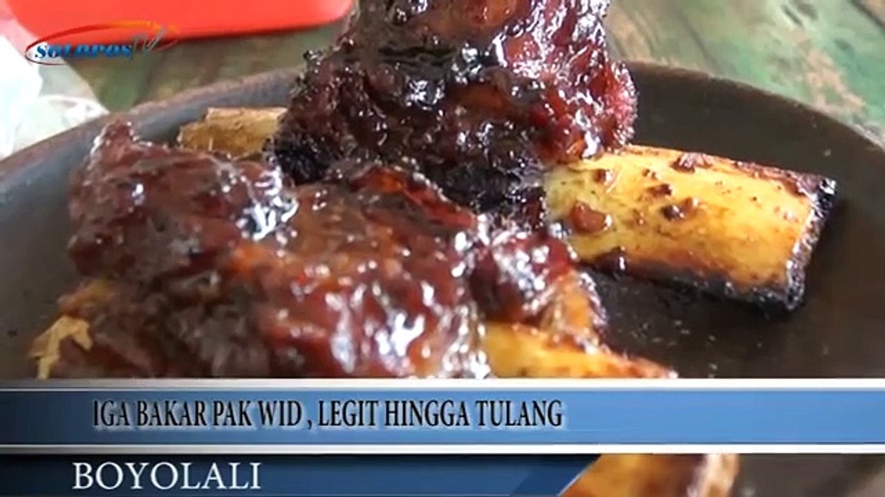 Iga Bakar Pak Wid, Legit Hingga Tulang