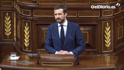 Pablo Casado: "Viven en una realidad paralela, no hay nada que aplaudir"