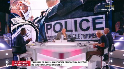 Le monde de Macron : Au Tribunal de Paris, un policier dénonce le système de maltraitance raciste ! - 29/07
