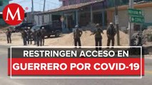 Pobladores de Guerrero cierran accesos por coronavirus