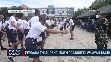 Perdana TNI AL Rekrutmen Prajurit Di Wilayah Timur