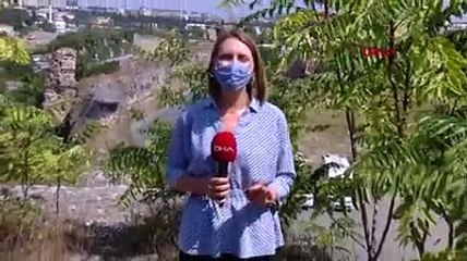 Tarihi surların üstünde define kazısı