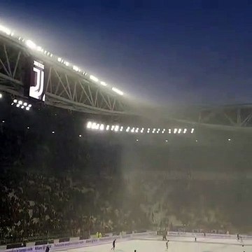 Burian, bufera di neve a Torino: le immagini dallo Stadium per Juventus-Atalanta