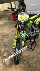 Download Video: Dal ciclismo al motocross, Ignazio Moser fa sport con Iannone