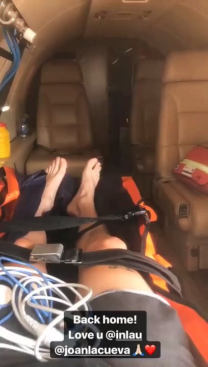 MotoGp - Espargaro torna a casa: il rientro in elicottero in barella