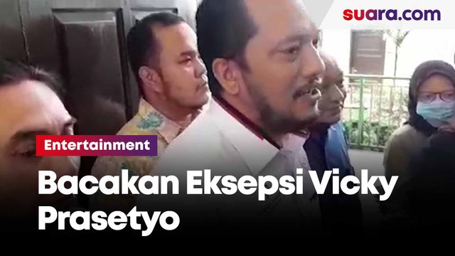 Bacakan Eksepsi Vicky Prasetyo, Dua Hal Ini Yang Jadi Pertanyaan Kuasa Hukum