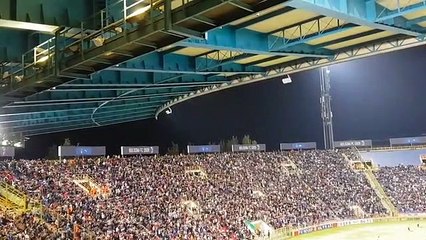 Italia-Polonia, la pazza esultanza dei tifosi dopo il rigore di Jorginho