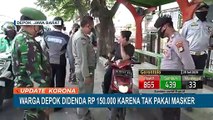 Terjaring Razia Masker, Belasan Warga Depok Kena Denda Hingga 150 Ribu!