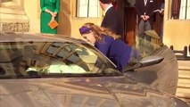 La Principessa Eugenia di York e il marito a bordo di una Aston Martin DB10 da 3,6 milioni di dollari