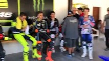 MotoGp - Pierino46 show al Ranch di Tavullia: la canzone per Valentino Rossi