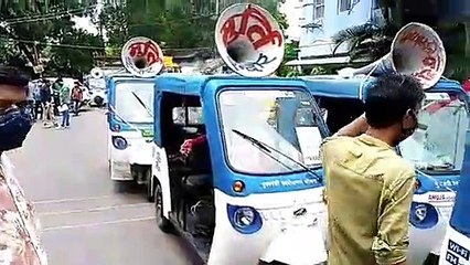 सख्ती के बजाए निगम 50 ई रिक्शा से करवाएगा कोविड प्रोटोकॉल के पालन की अपील