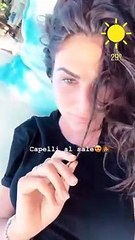 MotoGp - Capelli... al sale: Francesca Sofia Novello incanta i follower con i video dalla vacanza di Natale