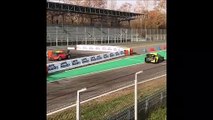 Primi giri in pista per Valentino Rossi al Monza Rally Show 2018