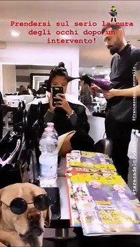 Francesca Sofia Novello come nuova : la fidanzata di Valentino Rossi si prende cura di sÃ¨ dopo l'intervento agli occhi