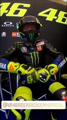 Allenamento al Mugello per Valentino Rossi in vista del Gp di Jerez de la Frontera