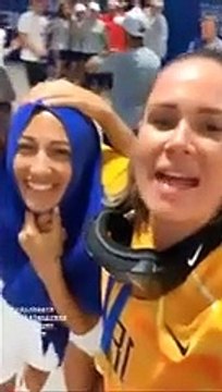 Mondiali di calcio femminile - Festa folle negli spogliatoi per il Team USA