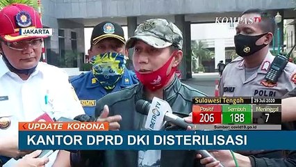 Anggota Dewan Positif Corona, Kantor DPRD DKI Jakarta akan Disemprot Disinfektan