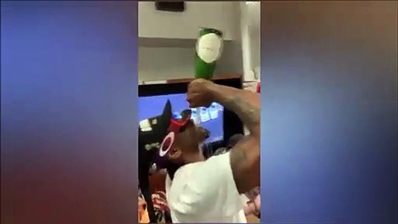 Finals NBA - I Raptors campioni! La festa negli spogliatoi Ã¨ pazzesca