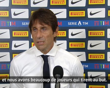 37e j. - Conte sur l'Atalanta : Ce sont des géants en Italie