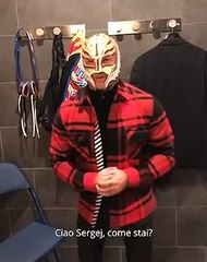 WWE - Il messaggio di Rey Mysterio per Milinkovic-Savic