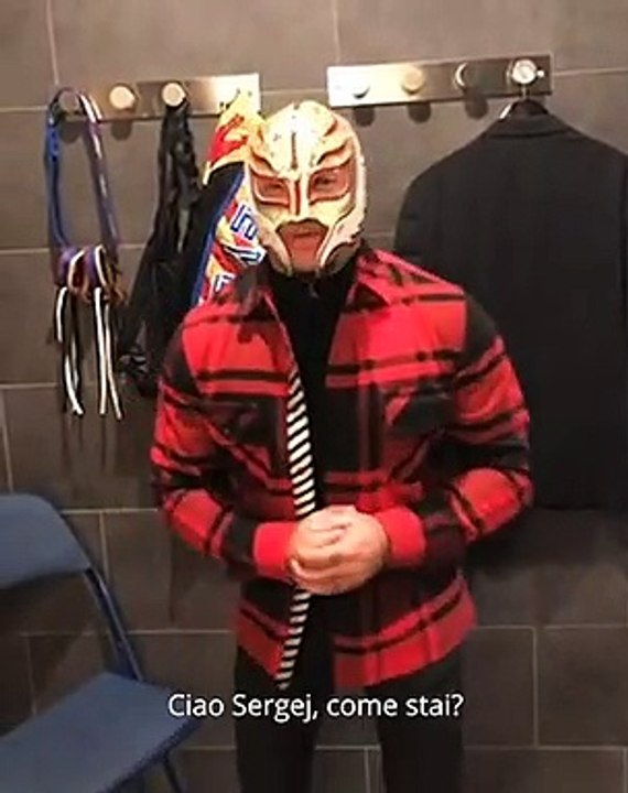 WWE - Il messaggio di Rey Mysterio per Milinkovic-Savic